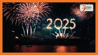 Cities across the world lit in colourful fireworks as they welcome 2025