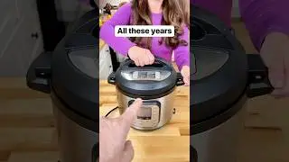There&rsquo;s a place to put the lid on an instant pot #instantpot #pressurecooker #cookingtip