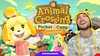 Animal Crossing Pocke Camp Complete - LevelUpBrandon Plays - DesignerSlashGamer - Live Stream
