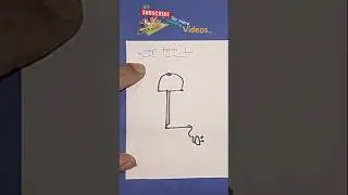 Lamp from L #art #draw #drawing #subscribe #trending #lamp