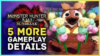 Monster Hunter Rise Sunbreak - 5 More Gameplay Details