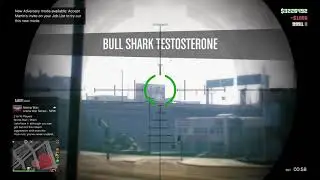 GTA 5 - PRECISION SNIPE ON A BUZZARD