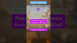 R&eacute;giment holdfast fran&ccedil;ais ( on recrute)nous sommes plus de 60 #holdfastnationsatwar #holdfastfr