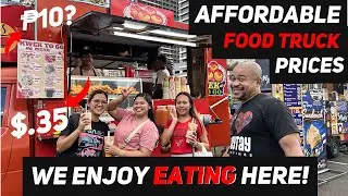 THIS IS ONE OF THE BEST Food Truck Areas in the Philippines GREAT FOOD