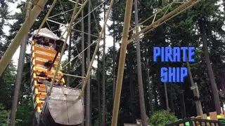 pirate ship wild waves ride