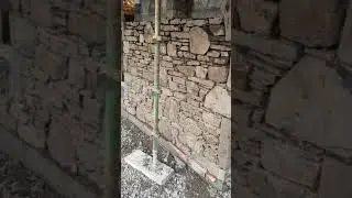 Old stone reclaimed from a roadside wall in Meath, Ireland. October  `19