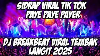 DJ SIDRAP FULL BASS TERBARU 2025 DJ BREAKBET VIRAL TEMBAK LANGIT SOUND LELEK FYP VIRAL