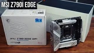 Распаковка и обзор материнской платы MSI MPG Z790I Edge WiFi Gaming