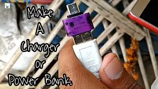 OTG hack, 😱 Make an Emergency Charger/Power Bank. Simple DIY🔥