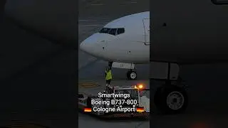 #aviation #avgeek #planespotting Smartwings Airlines #Boeing B737 #Airplane #takeoff #airport #plane