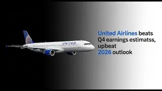 United Airlines beats Q4 earnings estimates, offers upbeat 2026 outlook