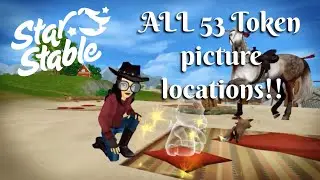 ALL 53 Token the Dragon photo / picture locations Includes co-ordinates SSO || Star Stable Online ||
