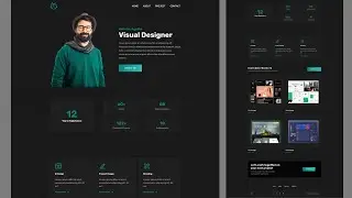 How To Create Responsive Portfolio Website With (HTML - CSS - JS)