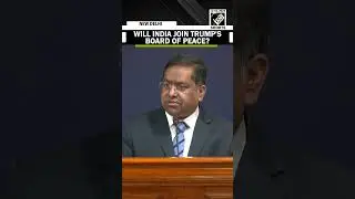 &lsquo;India currently examining the proposal&hellip;&rsquo;: MEA on US President Trump's Board of Peace invitation