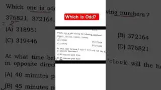 which one is the Odd? #ytshorts #shortsfeed #shorts