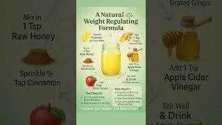 A Natural Weight Regulating Formula &ndash; Balance Your Body & Burn Fat Safely! #shorts #shortsfeed
