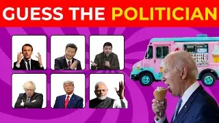 Guess the politician in 5 seconds Quiz 🤵🏽