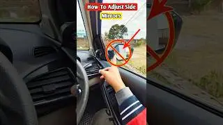 How To Adjust Side Mirrors 🔥✅