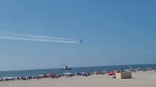 2022 Atlantic City Airshow - USAF Thunderbirds early practice run