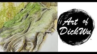 Drew tree root#inktober＃2020*60＃Page510＃