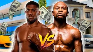Anthony Joshua vs Floyd Mayweather: WHO IS RICHER?