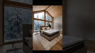 part 3 Modern Room Design Time lapse #home #butifyoucloseyoureyes #fireplace #cabin #snow #house
