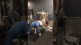 #robertoscarsson #benchpress #160kg