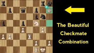 The Beauty Of Perfect Checkmate Combination || Chess Strategies, Tactics And Tricks.