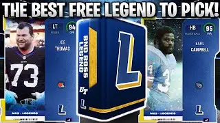 THE BEST FREE LEGEND TO PICK! WHICH FREE LEGEND TO CHOOSE! | MADDEN 23 ULTIMATE TEAM