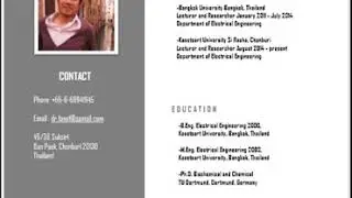 My resumes was done by my student section 830