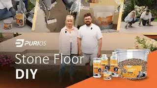 Kamienny dywan Purios Stone Floor DIY - poradnik samodzielnej aplikacji