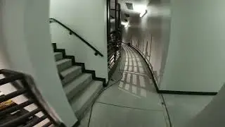 Walking the Catwalks in High School Auditorium