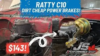 C10 gets $143 DIRT CHEAP power brakes!