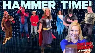 The Dueling Dealers of Comic Art Hammer Time Remix