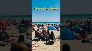 Best sandy beach in uk British summer holiday fun friends beach picnic sunny days