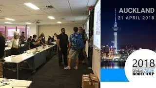Auckland #GlobalAzure Bootcamp. Live, as in now.