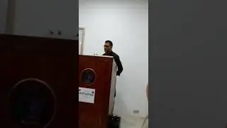 Hafiz Nasir Ansari speaking on Gilgit Baltistan in National Defence University Islamabad