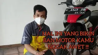 Lakukan Hal Ini Agar Ban Motor Tetap Awet !!!
