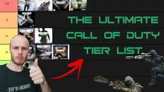THE ULTIMATE COD GAME TIER LIST!!