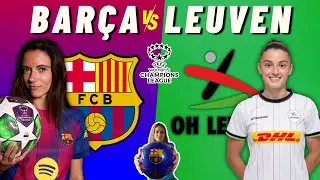 BAR&Ccedil;A FEMEN&Iacute; 3 - 0 OH LEUVEN 🎙️ COMENTARIOS EN VIVO ⚽ J. 3 CHAMPIONS LEAGUE #uwcl