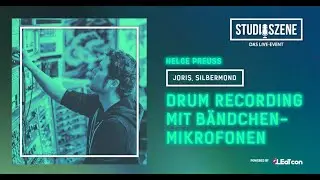 Studioszene: Drum Recording mit B&auml;ndchenmikrofonen