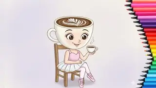 How To Draw Ballerina Cappuccina | Italian Brainrot Animal | Drawing Tutorial for  Art Drawings 