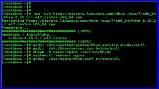 How To install HHVM 3 and Nginx Web Server on Centos 7.3