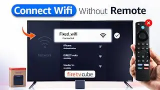 Fire TV Cube Wi-Fi Setup Without a Remote!