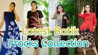 Latest Batik Frocks Collection ||2023|| #fashion #batik #frockdesigns