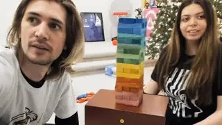 xQc Plays Jenga vs Adept