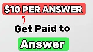 Get Paid to Answer Questions Online (Earn up to $10 Per correct Answer) 