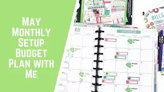 May Monthly Setup- Budget Plan with Me