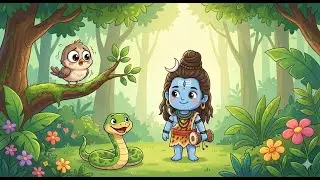 சிவன் ஏன் அந்த பாம்பை மன்னிச்சாரு? #tamilcartoon #shivanstory