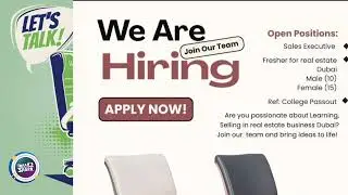Top Real Estate Jobs in Dubai 2025 | Apply for Property Sales, Broker & Developer Roles